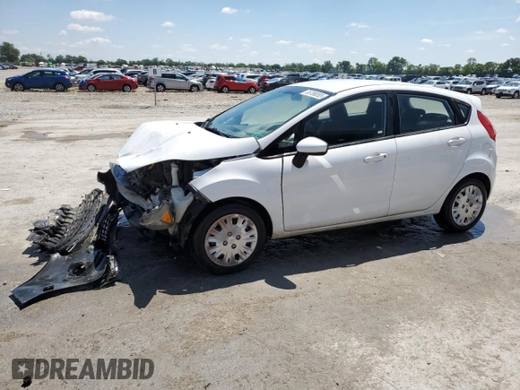 2014 Ford Fiesta S z VIN 3FADP4TJ1EM177322, wystawiony jako Copart lot #55786555 z przebiegiem 67 460 mil mil oraz Szkoda całkowita • Salvage title. Historia ofert i sprzedaży dostępna na DreamBid. Obrazek 1.