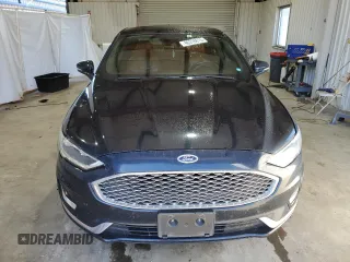 2020 Ford Fusion Titanium with VIN 3FA6P0SU0LR105007, listed as a Copart auction lot 46318815 with 79,383 mi miles and Salvage title. Bid and sale history available at DreamBid. Image 5.