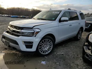 2022 Ford Expedition Limited z VIN 1FMJU2AT1NEA39439, wystawiony jako Copart lot #86941944 z przebiegiem Nie podano mil oraz Szkoda całkowita • Salvage title. Historia ofert i sprzedaży dostępna na DreamBid. Obrazek 1.