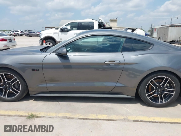 2021 Ford Mustang GT with VIN 1FA6P8CF5M5126714, listed as a IAAI auction lot 42320269 with 37,435 mi miles and . Bid and sale history available at DreamBid. Image 14.