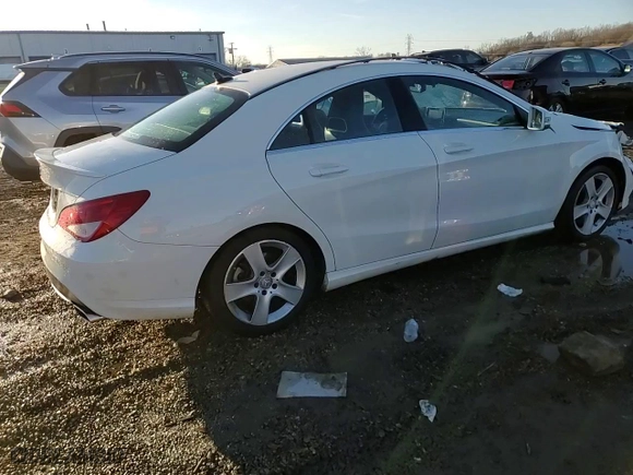 2016 Mercedes-Benz CLA with VIN WDDSJ4EB7GN334309, listed as a Copart auction lot 48134825 with 57,973 mi miles and Salvage Title. Bid and sale history available at carsss.com. Image 13.