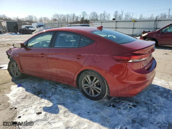 2018 Hyundai Elantra SEL with VIN 5NPD84LF2JH234453, listed as a Copart auction lot 88575475 with 152,470 mi miles and Salvage Title. Bid and sale history available at carsss.com. Image 2.