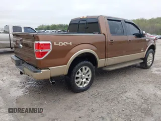 2012 Ford F-150 XL with VIN 1FTFW1ET1CKD50988, listed as a IAAI auction lot 41926244 with 239,853 mi miles. Bid and sale history available at carsss.com. Image 4.