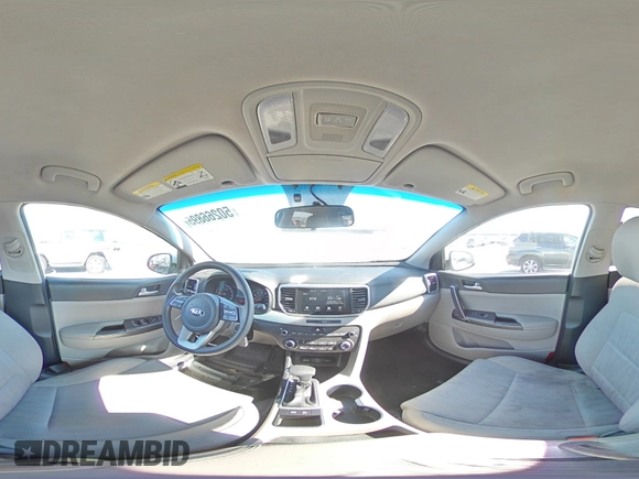 2021 Kia Sportage LX with VIN KNDPM3AC0M7874889, listed as a Copart auction lot 50266895 with 95,470 mi miles and Salvage Title. Bid and sale history available at DreamBid. Image 13.