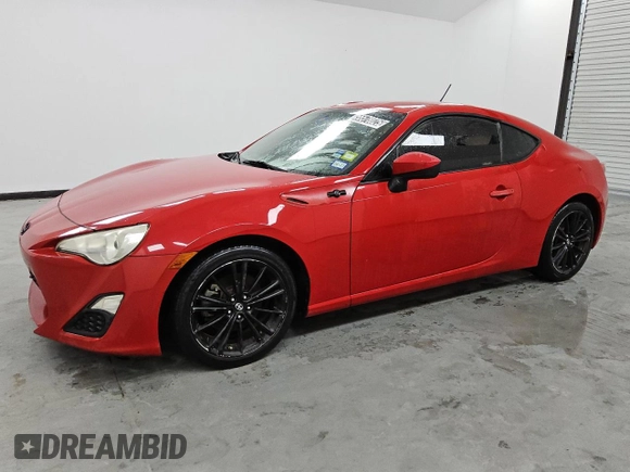 2013 Scion FR-S z VIN JF1ZNAA10D2724180, wystawiony jako Copart lot #55578025 z przebiegiem 124 119 mil mil oraz Czysty tytuł • Clean title. Historia ofert i sprzedaży dostępna na DreamBid. Obrazek 1.