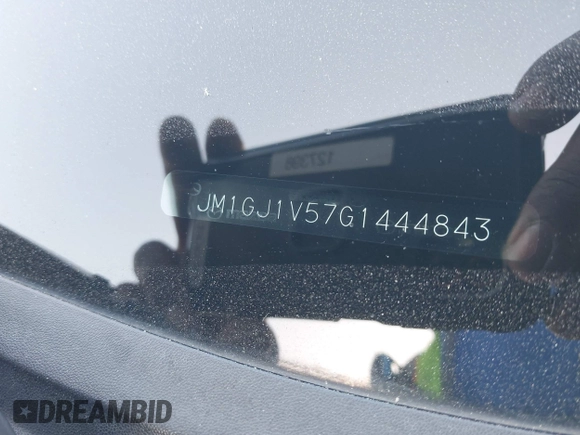 2016 Mazda 6 i Touring with VIN JM1GJ1V57G1444843, listed as a IAAI auction lot 41920436 with 154,863 mi miles and . Bid and sale history available at DreamBid. Image 9.