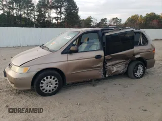 2003 Honda Odyssey LX z VIN 5FNRL18533B084504, wystawiony jako Copart lot #52674495 z przebiegiem 189 256 mil mil oraz Nie do naprawy • Non repairable. Historia ofert i sprzedaży dostępna na DreamBid. Obrazek 1.