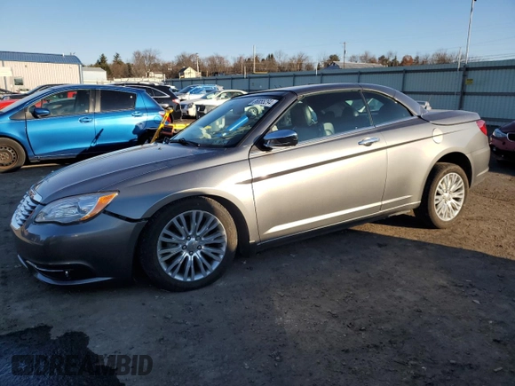 2011 Chrysler 200 Limited with VIN 1C3BC7EG9BN611637, listed as a Copart auction lot 86855294 with 89,844 mi miles and Salvage Title. Bid and sale history available at DreamBid. Image 1.