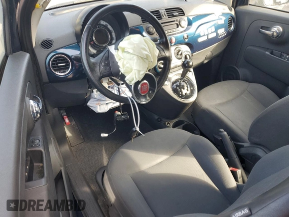 2013 FIAT 500 Pop with VIN 3C3CFFAR8DT742803, listed as a Copart auction lot 43484505 with 105,765 mi miles and Non Repairable. Bid and sale history available at carsss.com. Image 8.