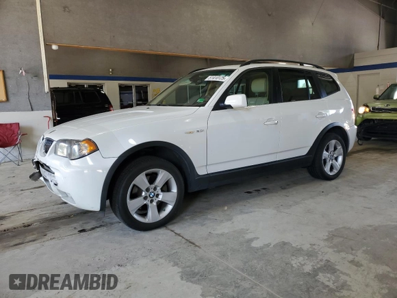 2006 BMW X3 3.0i with VIN WBXPA93446WG81614, listed as a Copart auction lot 51410125 with 139,118 mi miles and Clean Title. Bid and sale history available at carsss.com. Image 1.
