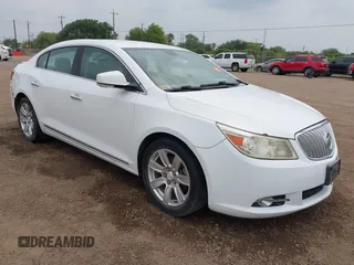 2011 Buick LaCrosse CXL with VIN 1G4GC5EC7BF307893, listed as a IAAI auction lot 42322320 with 221,669 mi miles and . Bid and sale history available at DreamBid. Image 1.