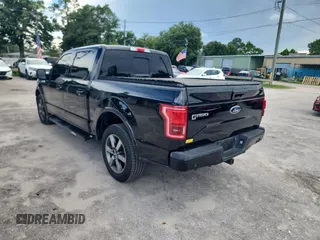 2017 Ford F-150 XL with VIN 1FTEW1CF3HFB43222, listed as a Copart auction lot 63914005 with 87,791 mi miles and Salvage title. Bid and sale history available at DreamBid. Image 3.
