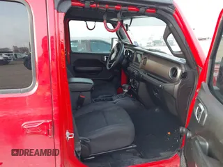 2022 Jeep Wrangler Unlimited Sport S with VIN 1C4HJXDG1NW144404, listed as a IAAI auction lot 41690330 with 48,542 mi miles and . Bid and sale history available at DreamBid. Image 5.