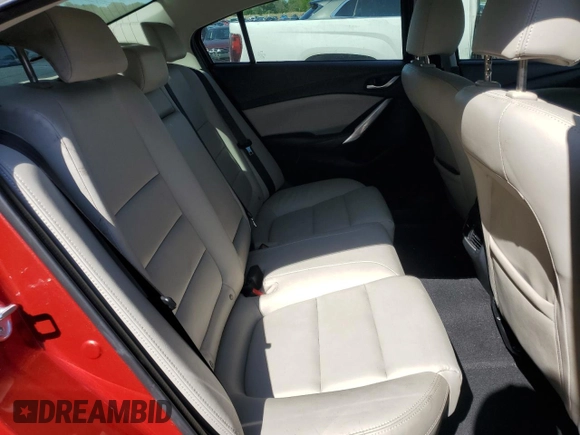 2015 Mazda 6 i Touring with VIN JM1GJ1V55F1210148, listed as a Copart auction lot 52235465 with 64,908 mi miles and Salvage Title. Bid and sale history available at carsss.com. Image 10.