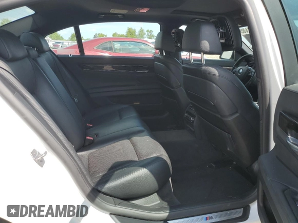 2014 BMW 7 Series 740Li with VIN WBAYE4C59ED137938, listed as a Copart auction lot 55281005 with 146,659 mi miles and Salvage Title. Bid and sale history available at carsss.com. Image 10.