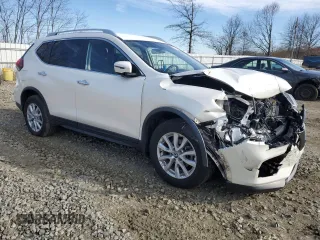 2018 Nissan Rogue SV with VIN JN8AT2MV4JW348173, listed as a Copart auction lot 45684535 with 72,946 mi miles and Salvage Title. Bid and sale history available at carsss.com. Image 4.