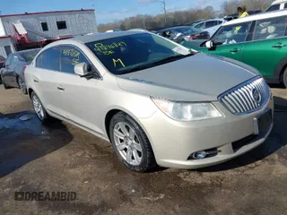 2011 Buick LaCrosse CXL with VIN 1G4GC5ED5BF292027, listed as a IAAI auction lot 41876829 with 206,850 mi miles. Bid and sale history available at carsss.com. Image 1.