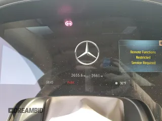 2023 Mercedes-Benz EQS with VIN W1KCG4EB1PA040771, listed as a Copart auction lot 36813574 with 2,661 mi miles. Bid and sale history available at carsss.com. Image 9.