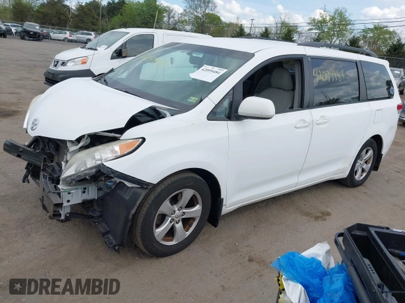 2011 Toyota Sienna LE AAS with VIN 5TDKK3DC0BS028826, listed as a IAAI auction lot 42099484 with 143,745 mi miles and . Bid and sale history available at DreamBid. Image 2.