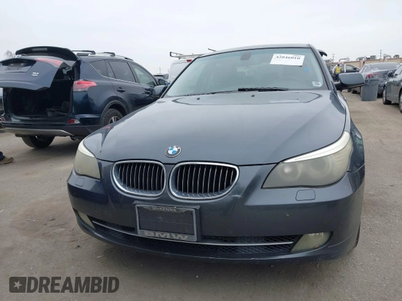 2008 BMW 5 Series 528i with VIN WBANU535X8C110673, listed as a IAAI auction lot 42046010 with 204,413 mi miles and . Bid and sale history available at carsss.com. Image 6.