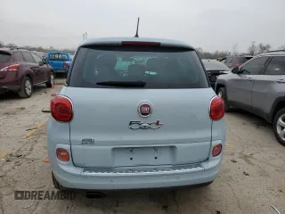 2014 FIAT 500L Easy with VIN ZFBCFABH8EZ020250, listed as a Copart auction lot 81355154 with 173,712 mi miles and Salvage Title. Bid and sale history available at carsss.com. Image 6.