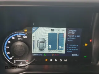 2023 Ford Bronco z VIN 1FMDE5DHXPLC10349, wystawiony jako Copart lot #53951735 z przebiegiem 8 931 mil mil oraz Szkoda całkowita • Salvage title. Historia ofert i sprzedaży dostępna na DreamBid. Obrazek 9.