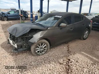 2016 Mazda 3 i Sport with VIN JM1BM1U75G1309459, listed as a Copart auction lot 52562795 with 147,418 mi miles and Salvage Title. Bid and sale history available at carsss.com. Image 1.