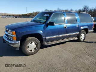 1999 Chevrolet Suburban with VIN 3GNFK16R1XG115350, listed as a Copart auction lot 47875965 with 113,074 mi miles and Clean Title. Bid and sale history available at carsss.com. Image 1.