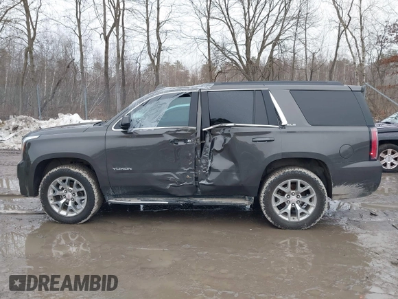 2019 GMC Yukon SLE with VIN 1GKS2AKC1KR385085, listed as a IAAI auction lot 41699370 with 83,889 mi miles. Bid and sale history available at carsss.com. Image 14.