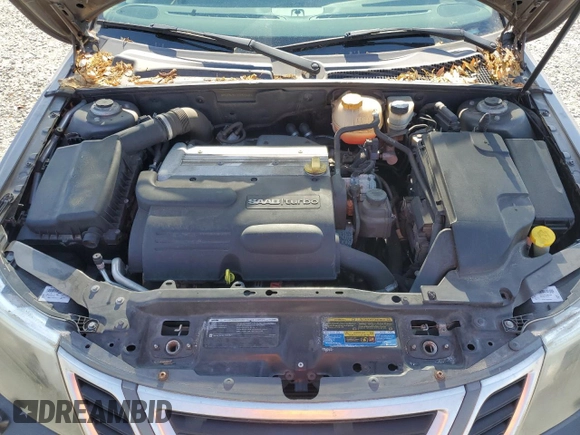 2008 Saab 9-3 with VIN YS3FB49Y181155840, listed as a Copart auction lot 52521425 with 106,588 mi miles and Salvage Title. Bid and sale history available at carsss.com. Image 11.