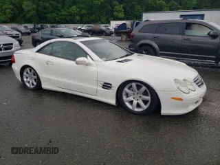 2003 Mercedes-Benz SL 500 z VIN WDBSK75F03F033637, wystawiony jako Copart lot #55441235 z przebiegiem Nie podano mil oraz Szkoda całkowita • Salvage title. Historia ofert i sprzedaży dostępna na DreamBid. Obrazek 4.