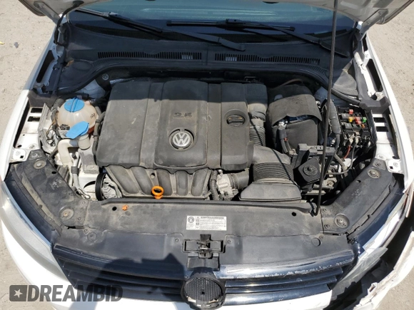 2011 Volkswagen Jetta SE with VIN 3VWDZ7AJ0BM052023, listed as a Copart auction lot 59148675 with 132,303 mi miles and Salvage title. Bid and sale history available at DreamBid. Image 11.