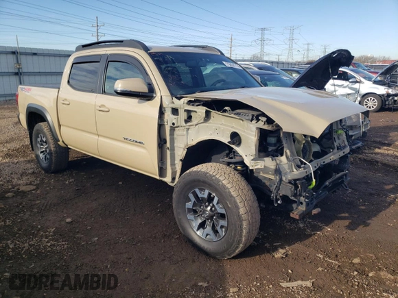 2017 Toyota Tacoma SR5 with VIN 5TFCZ5AN8HX063179, listed as a Copart auction lot 79604714 with 82,316 mi miles and Salvage Title. Bid and sale history available at DreamBid. Image 4.