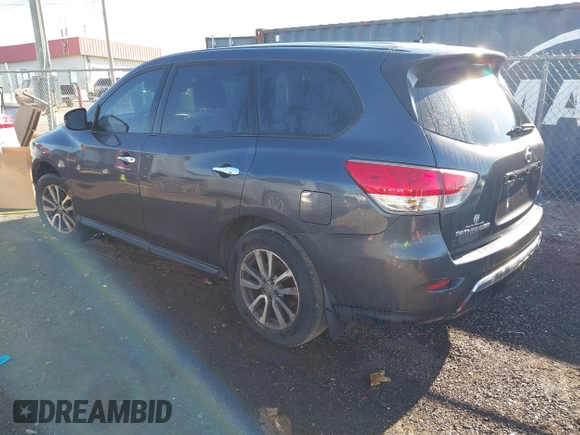 2013 Nissan Pathfinder SL with VIN 5N1AR2MM3DC665977, listed as a IAAI auction lot 41897051 with 242,658 mi miles and . Bid and sale history available at DreamBid. Image 3.