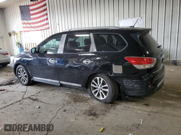 2013 Nissan Pathfinder SL with VIN 5N1AR2MM4DC608252, listed as a Copart auction lot 59635945 with 169,371 mi miles and Non repairable. Bid and sale history available at DreamBid. Image 2.