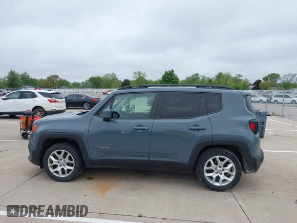 2018 Jeep Renegade Latitude with VIN ZACCJABB9JPH20388, listed as a IAAI auction lot 42212067 with 90,270 mi miles and . Bid and sale history available at DreamBid. Image 14.