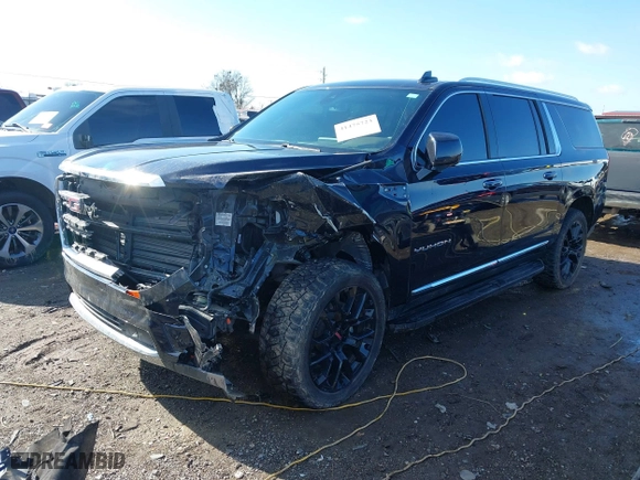 2022 GMC Yukon XL SLT with VIN 1GKS2GKDXNR134694, listed as a IAAI auction lot 41475723 with 52,579 mi miles. Bid and sale history available at carsss.com. Image 19.