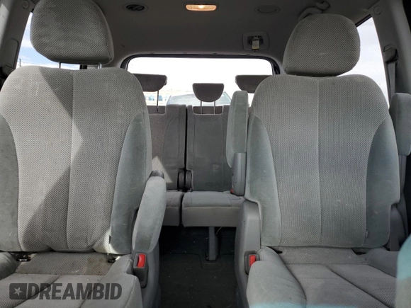2012 Kia Sedona EX with VIN KNDMH4C76C6445077, listed as a Copart auction lot 49629305 with 184,377 mi miles and Salvage Title. Bid and sale history available at carsss.com. Image 10.