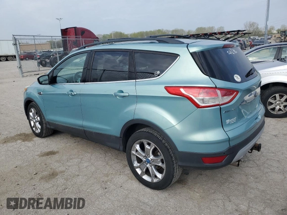 2013 Ford Escape SEL with VIN 1FMCU9H91DUA03735, listed as a Copart auction lot 48357294 with 115,523 mi miles and Salvage Title. Bid and sale history available at carsss.com. Image 2.