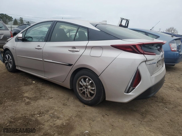 2017 Toyota Prius Prime Plus with VIN JTDKARFP5H3025405, listed as a Copart auction lot 45038225 with 74,290 mi miles and Salvage Title. Bid and sale history available at carsss.com. Image 2.