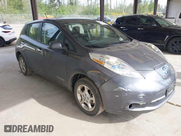 2013 Nissan LEAF SL с VIN 1N4AZ0CP0DC405904, выставлен на аукционе IAAI как лот 42211249 с пробегом 61 021 миль миль и . История ставок и продаж доступна на DreamBid. Изображение 1.