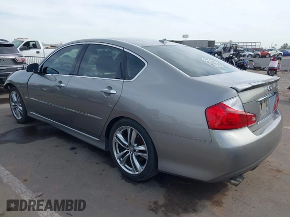 2008 Infiniti M with VIN JNKAY01E38M601901, listed as a IAAI auction lot 41695374 with Not Provided miles and . Bid and sale history available at DreamBid. Image 3.