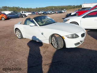2008 BMW Z4 3.0i with VIN 4USBU33548LW74873, listed as a IAAI auction lot 41387887 with 185,696 mi miles. Bid and sale history available at carsss.com. Image 1.