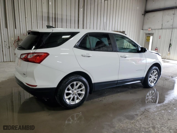2020 Chevrolet Equinox LS with VIN 2GNAXSEV7L6119604, listed as a Copart auction lot 51967315 with 35,634 mi miles and Salvage Title. Bid and sale history available at carsss.com. Image 3.