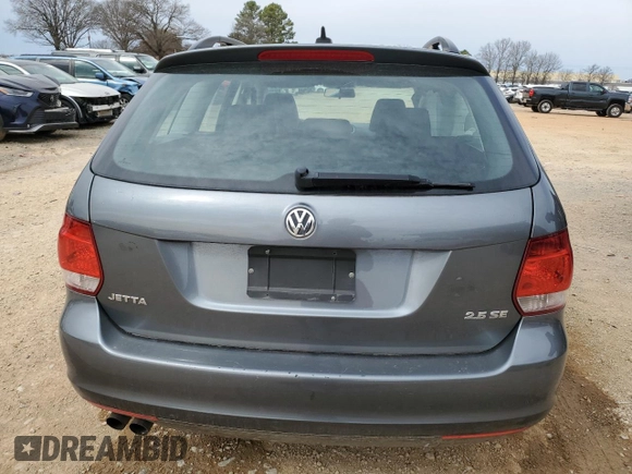 2013 Volkswagen Jetta SportWagen S with VIN 3VWPP7AJXDM696232, listed as a Copart auction lot 48262495 with 129,801 mi miles and Salvage Title. Bid and sale history available at carsss.com. Image 6.