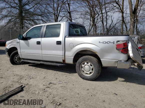 2013 Ford F-150 XL with VIN 1FTFW1ET2DFA52069, listed as a Copart auction lot 49722295 with 0 mi miles and Salvage Title. Bid and sale history available at carsss.com. Image 2.