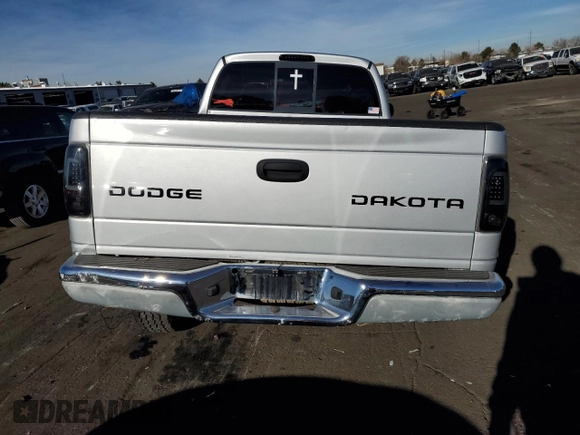2004 Dodge Dakota Sport with VIN 1D7HG32N54S749241, listed as a Copart auction lot 86437084 with 94,879 mi miles and Salvage Title. Bid and sale history available at carsss.com. Image 6.