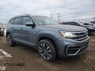 2021 Volkswagen Atlas SEL R-Line z VIN 1V2SR2CA5MC589807, wystawiony jako Copart lot #89106905 z przebiegiem 62 864 mil mil oraz Szkoda całkowita • Salvage title. Historia ofert i sprzedaży dostępna na DreamBid. Obrazek 4.