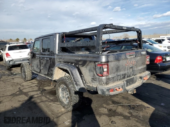 2022 Jeep Gladiator Mojave z VIN 1C6JJTEG7NL155456, wystawiony jako Copart lot #42382095 z przebiegiem Nie podano mil oraz Szkoda całkowita • Salvage title. Historia ofert i sprzedaży dostępna na DreamBid. Obrazek 2.