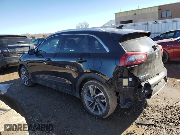 2019 Kia Niro Touring with VIN KNDCE3LC5K5263998, listed as a Copart auction lot 40218614 with 43,042 mi miles and Salvage Title. Bid and sale history available at carsss.com. Image 2.